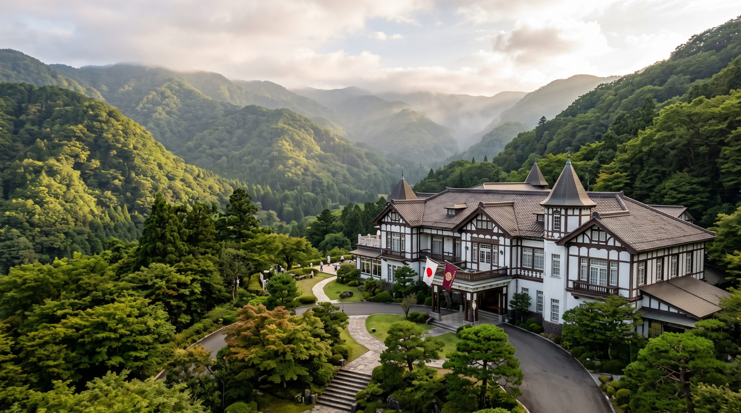 Fujiya Hotel Hakone exterior view